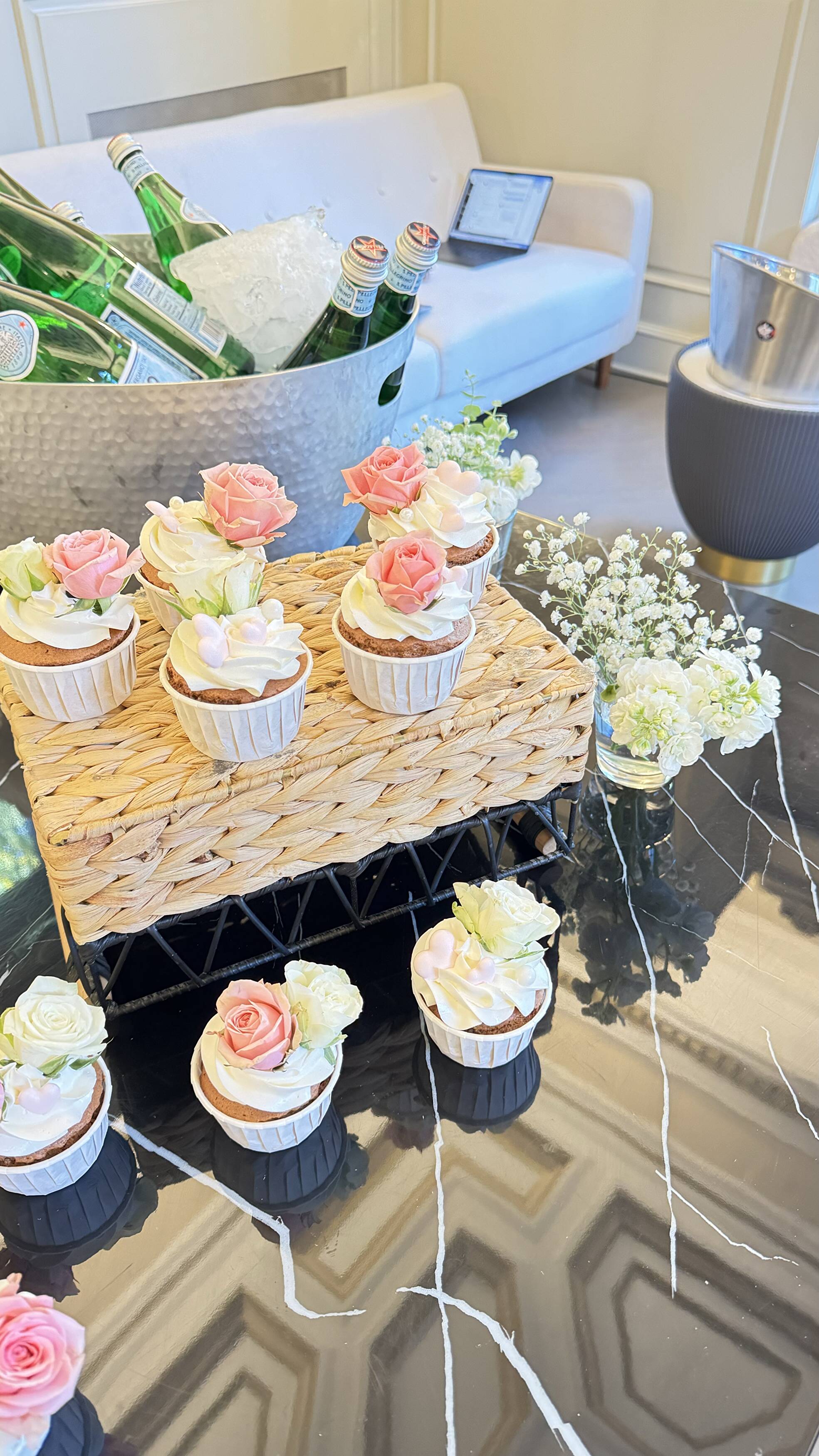 Catering photo — buffet setup