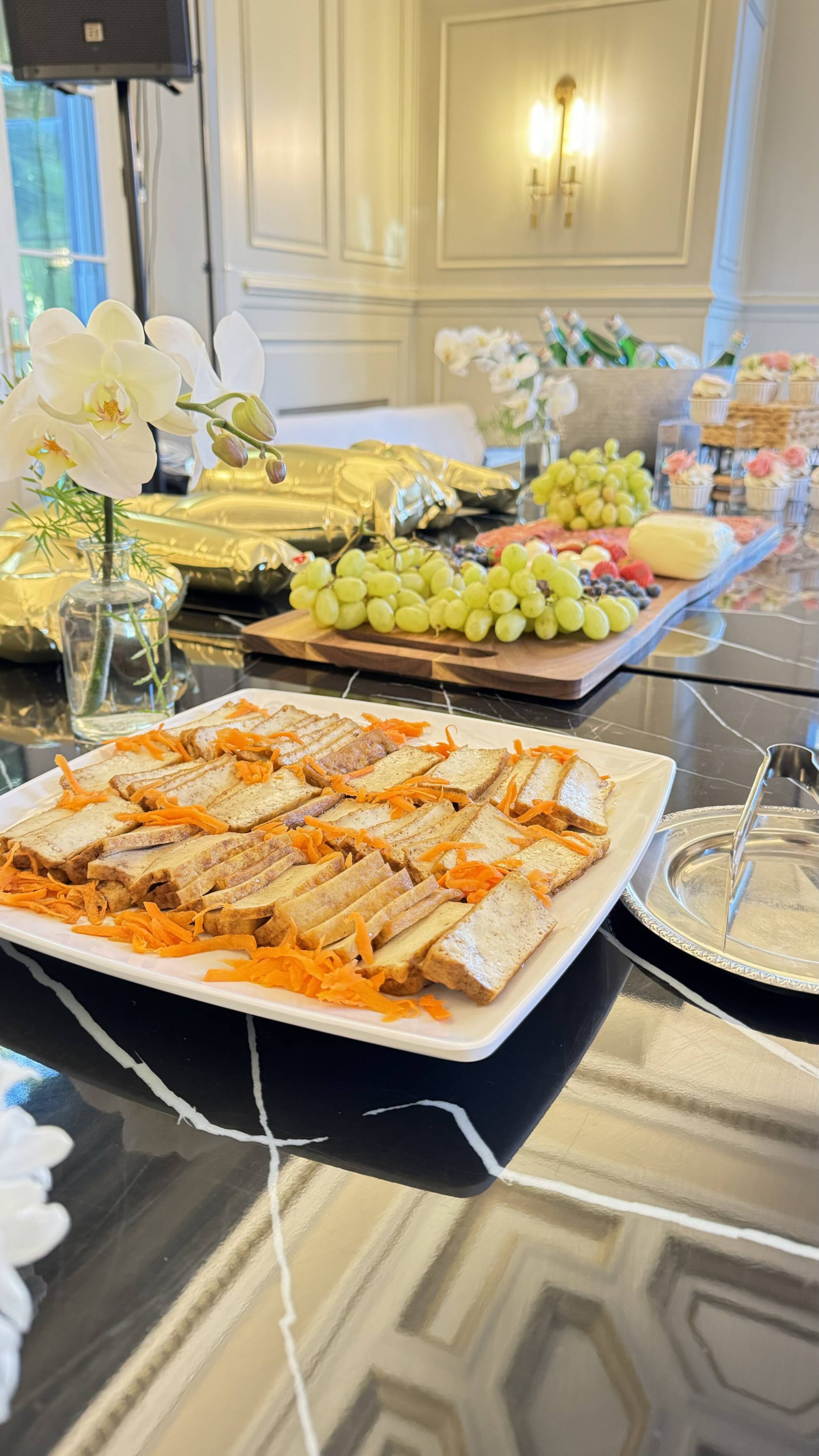 Catering photo — spread and dishes